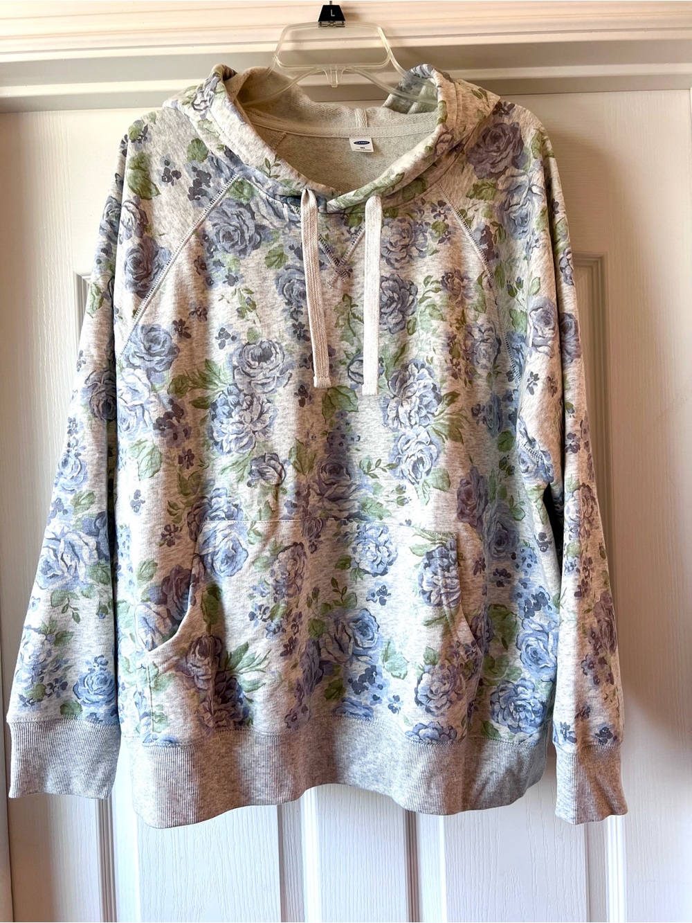 Old Navy Floral Print Hoodie Sweatshirt XXL
